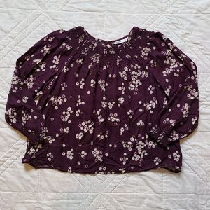 Sonoma Smocked Peasant Top XXL